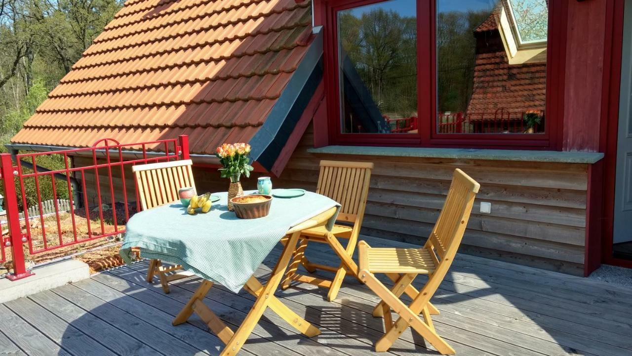 Ziegeleihof Inmitten Von Wiesen Und Waeldern Degenershausen Экстерьер фото